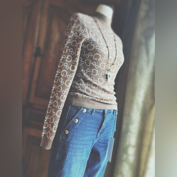 Guess Mock Crewneck sweater - Picture 5 of 14